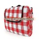 Waterproof Picnic Blanket fold up picnic blankets white and red acrylic